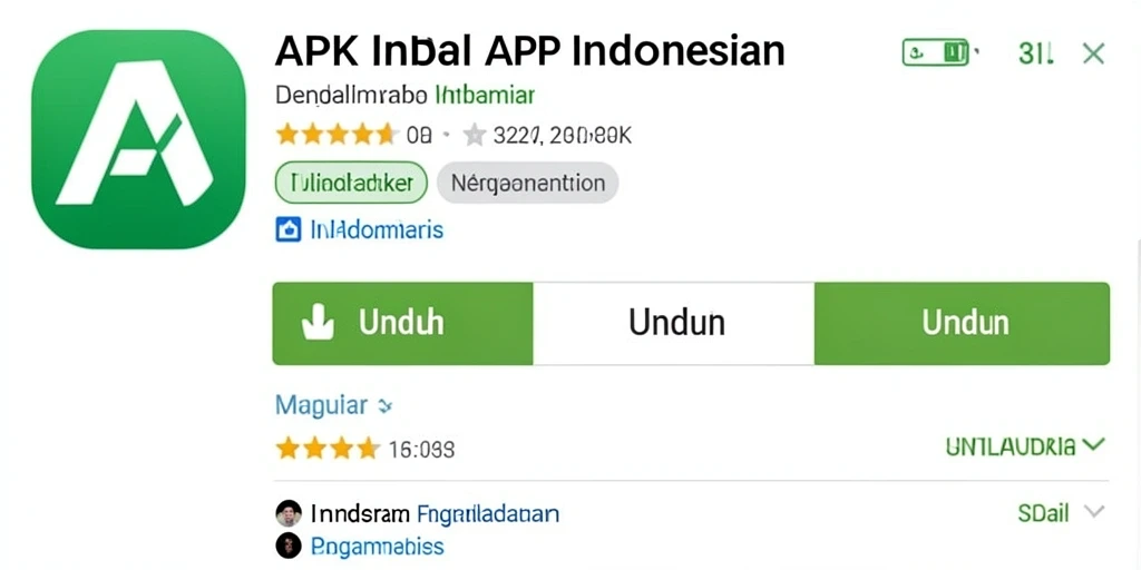Screenshot menunjukkan tampilan utama yang menarik.