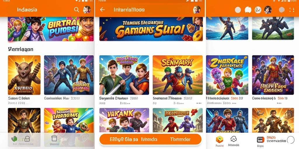Tampilan antarmuka yang menarik dan user-friendly.