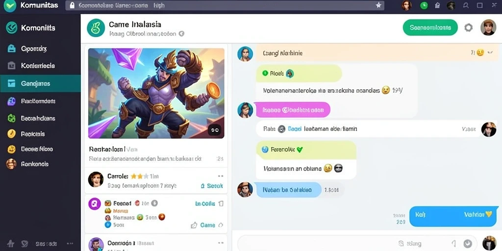 Tangkapan layar menampilkan level pertama yang penuh warna.