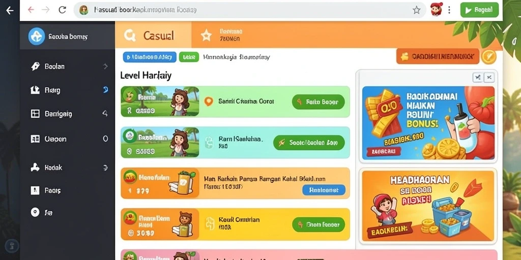 Tampilan antarmuka DANA777 yang menarik dan mudah digunakan.