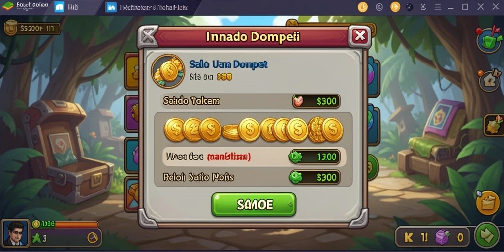 Tangkapan layar menampilkan permainan slot yang menarik.