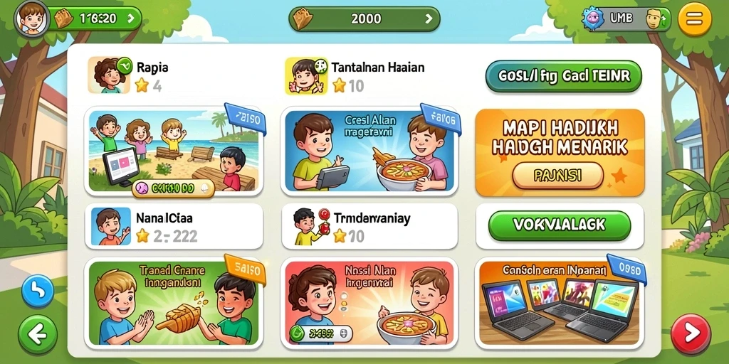 Screenshot tampilkan karakter utama dalam aksi.