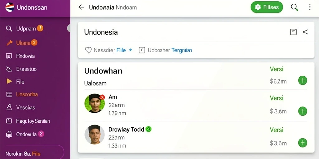Tampilan antarmuka yang menarik dan intuitif.