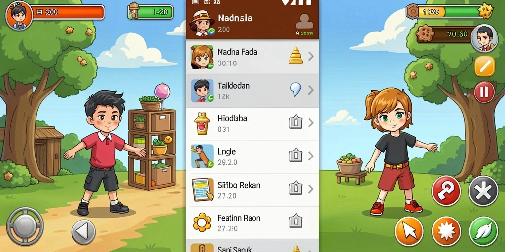 Tampilan antarmuka yang ramah pengguna.