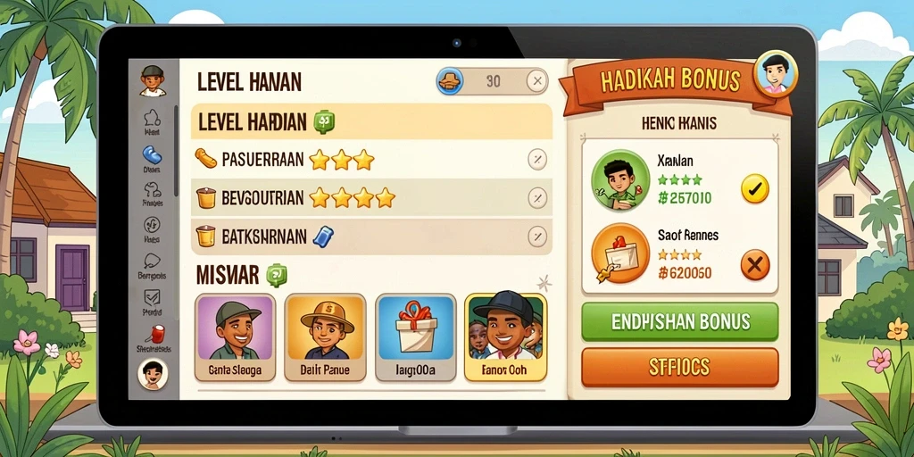 Antarmuka pengguna yang menarik dan intuitif.