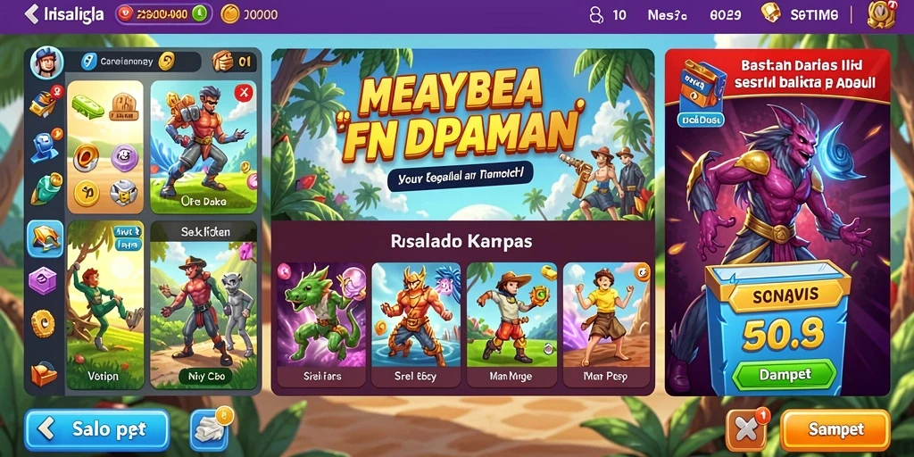 Tangkapan layar menunjukkan antarmuka permainan yang menarik.