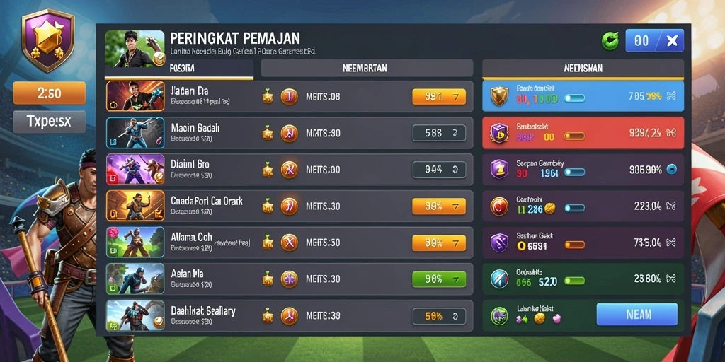 Tampilan antarmuka yang menarik dan user-friendly.