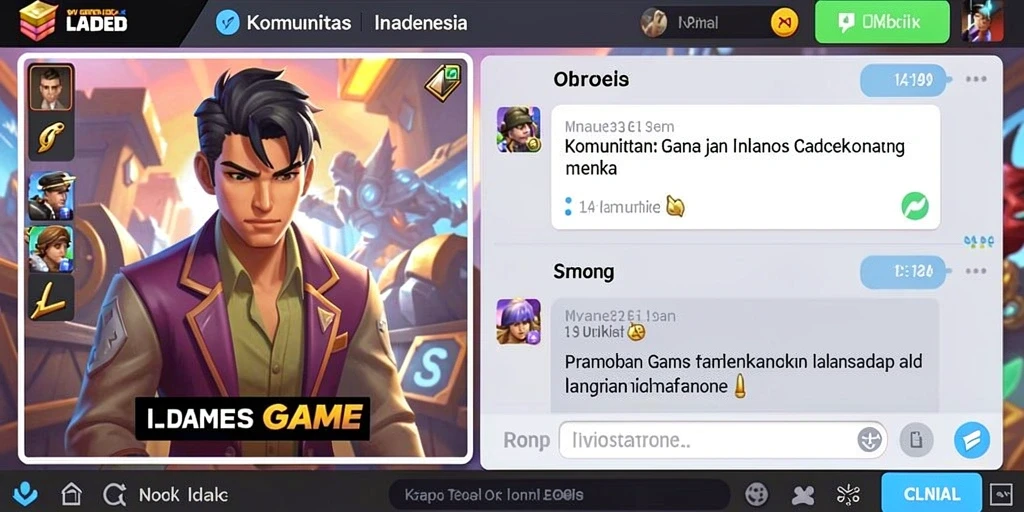 Tampilan antarmuka aplikasi yang user-friendly.
