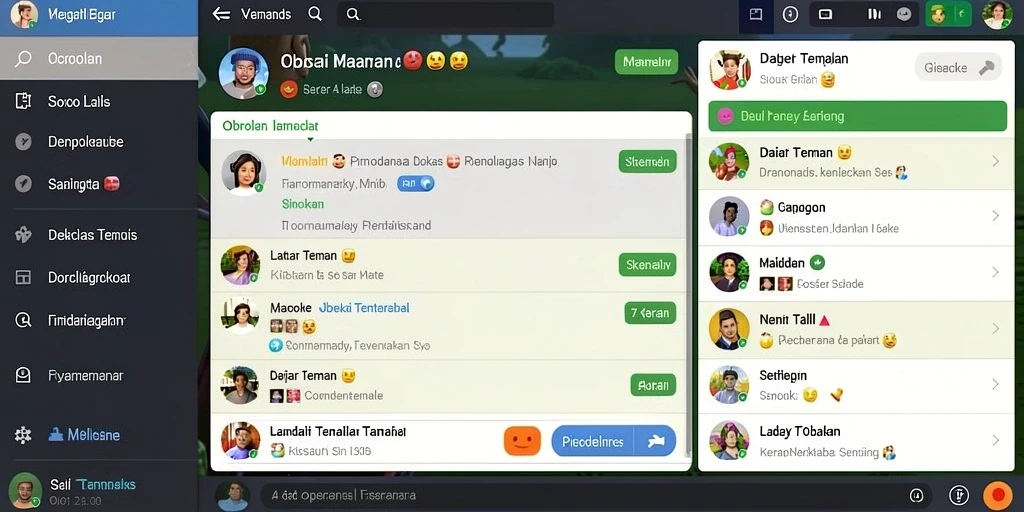Tampilan antarmuka yang bersih dan user-friendly.