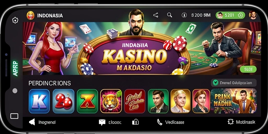 Screenshot menunjukkan antarmuka pengguna yang ramah.